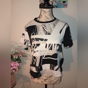 Women's Puma BMW M Motorsport Statement Printed T~Shirt Size Medium